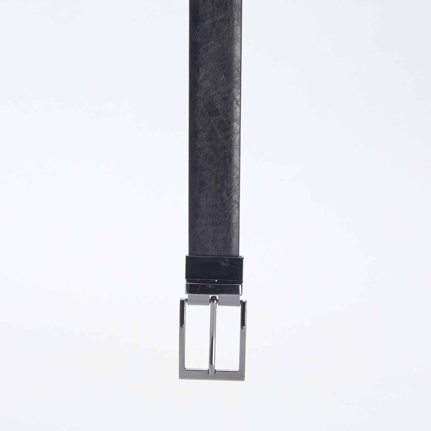 Ceinture à boucle réversible NOIR