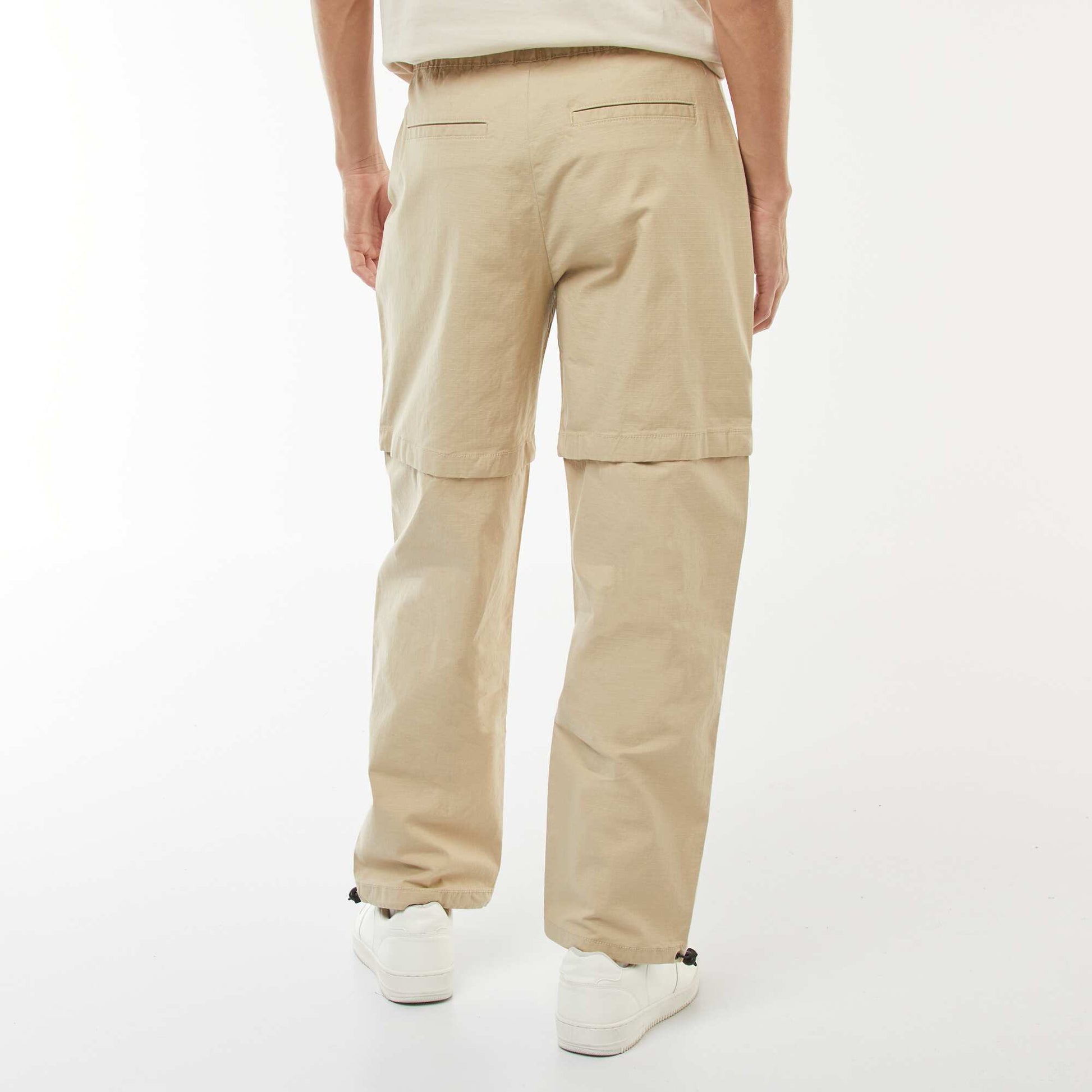 Pantalon modulable 2 en 1 - Short BEIGE
