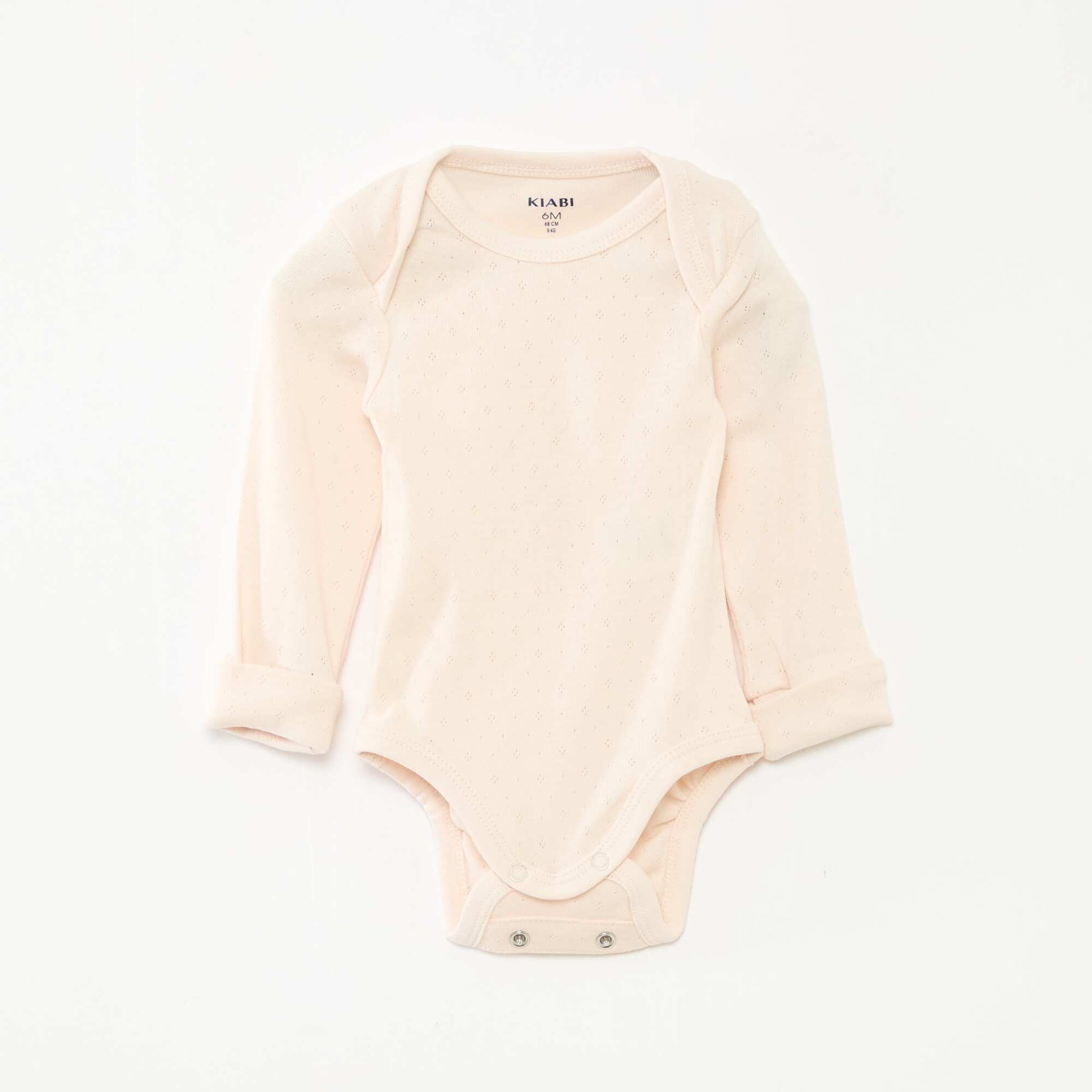 Lot de 3 bodies col US et manches longues ROSE
