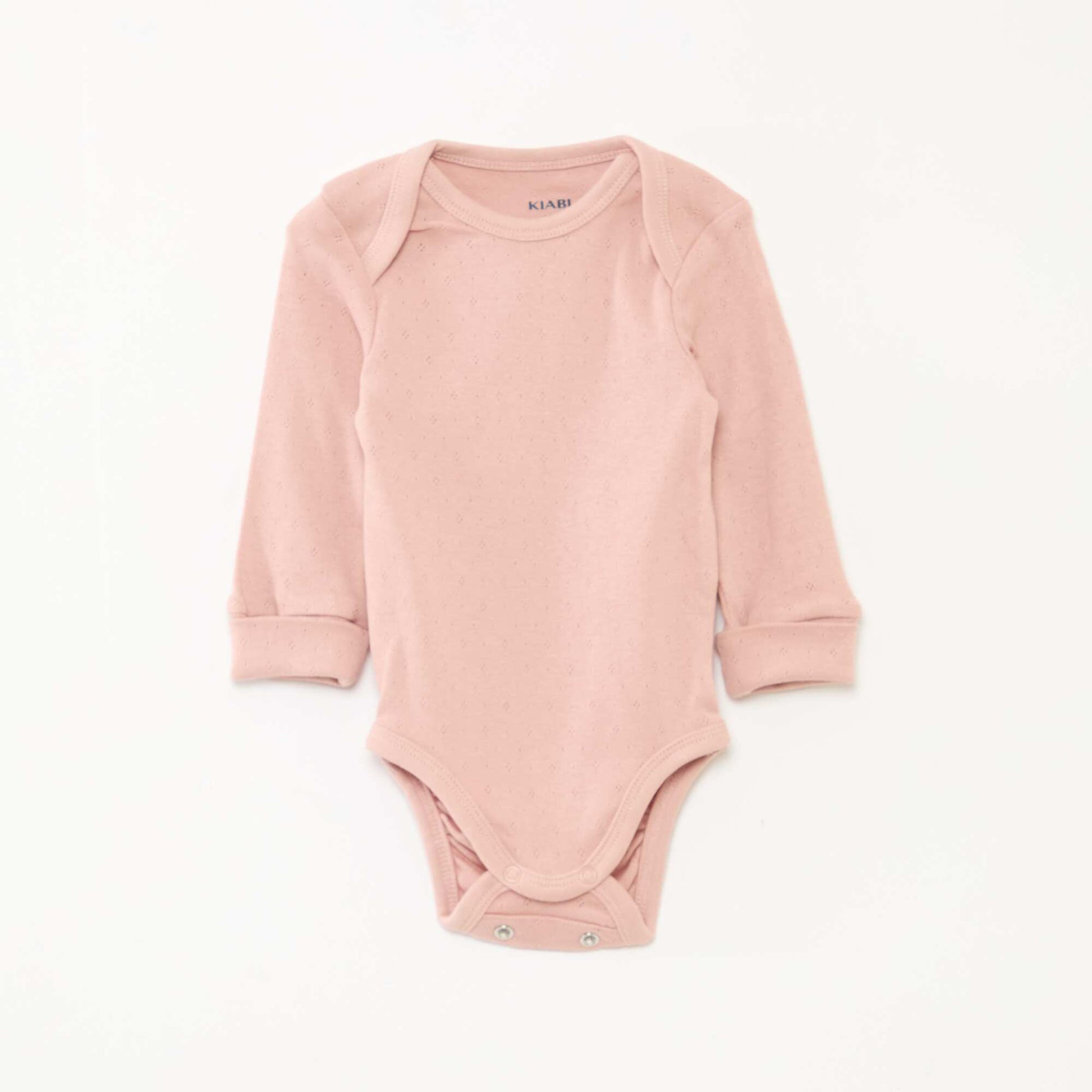 Lot de 3 bodies col US et manches longues ROSE