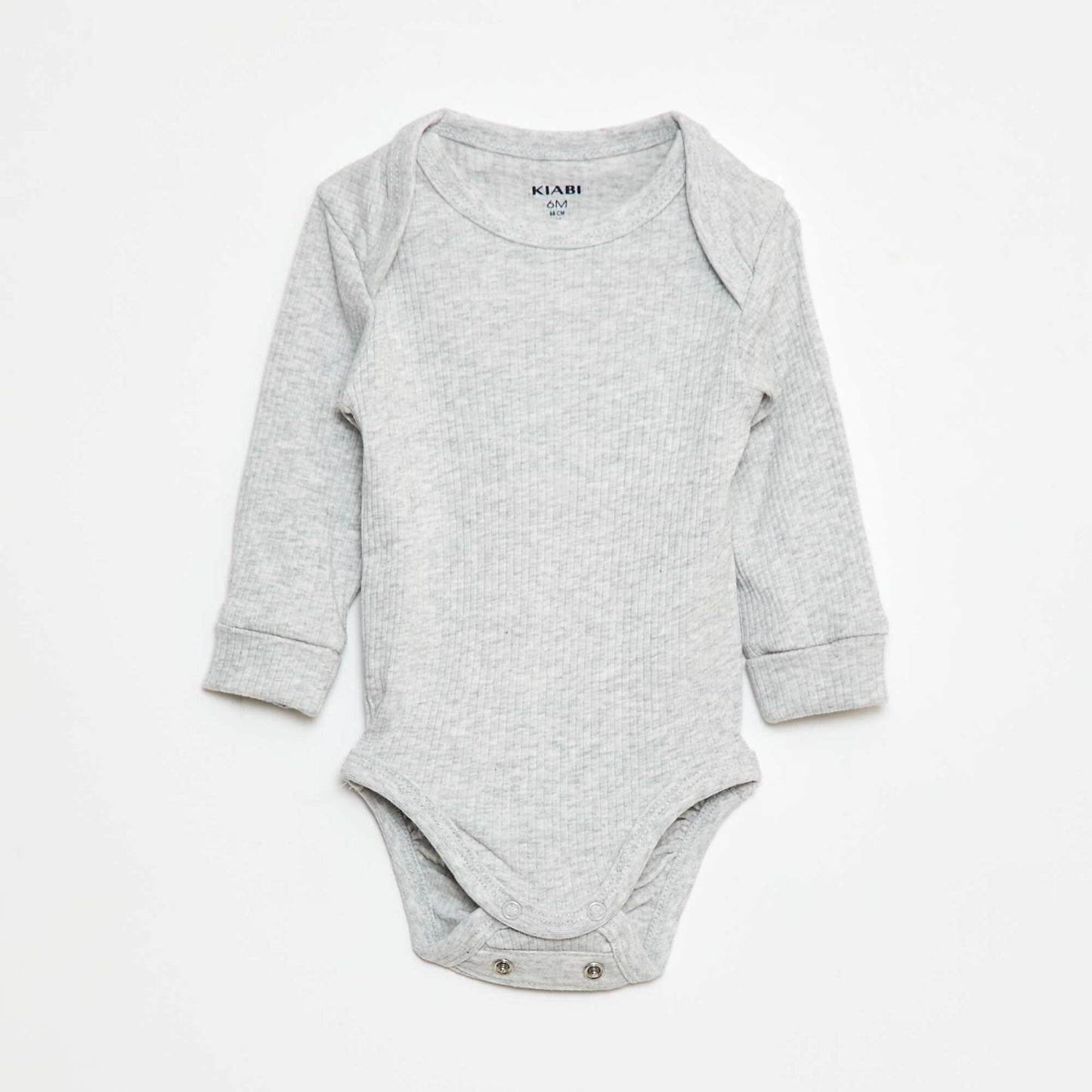 Lot de 3 bodies col US et manches longues BLEU
