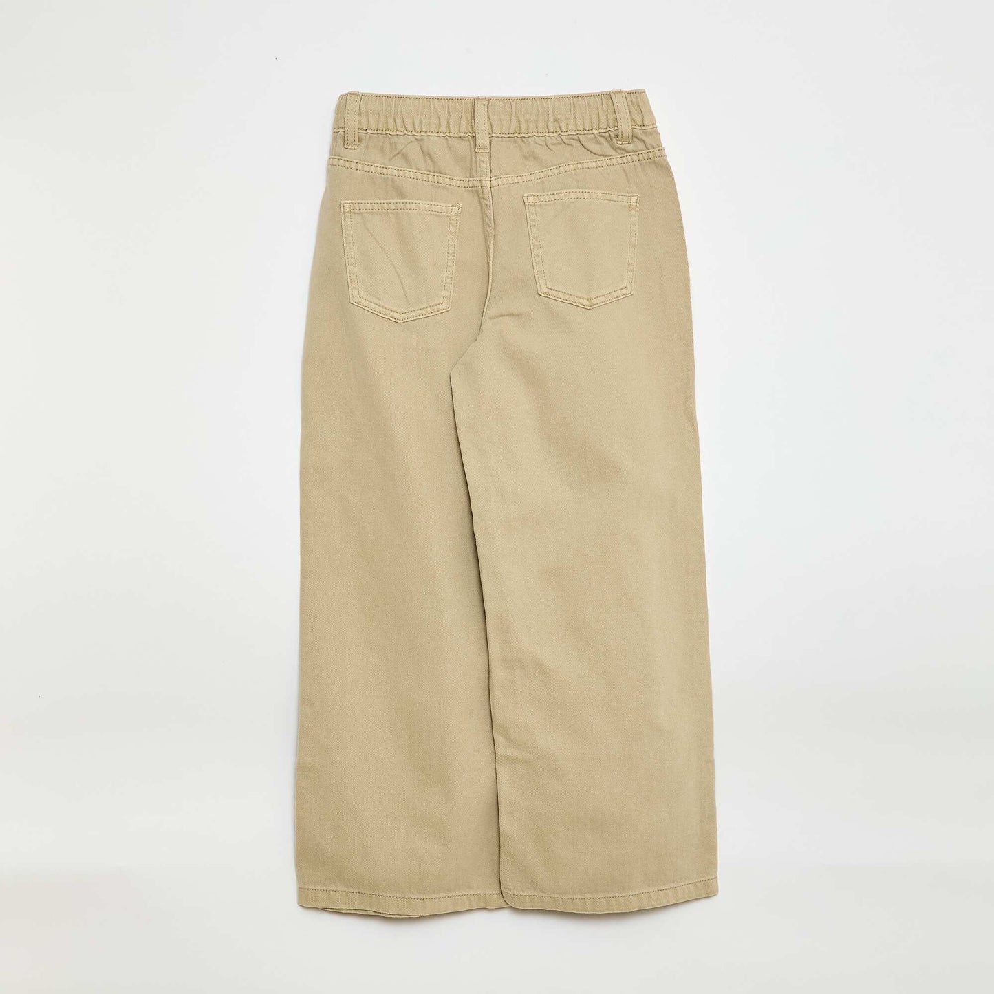 Pantalon wide leg BEIGE