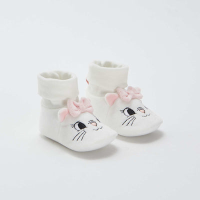 Chaussons montants 'Disney' BLANC