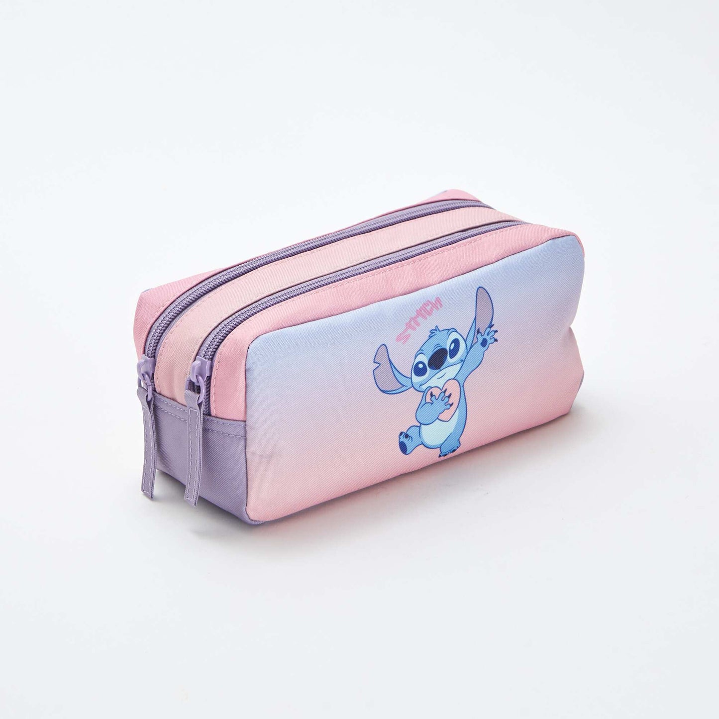 Trousse imprimée 'Stitch' VIOLET