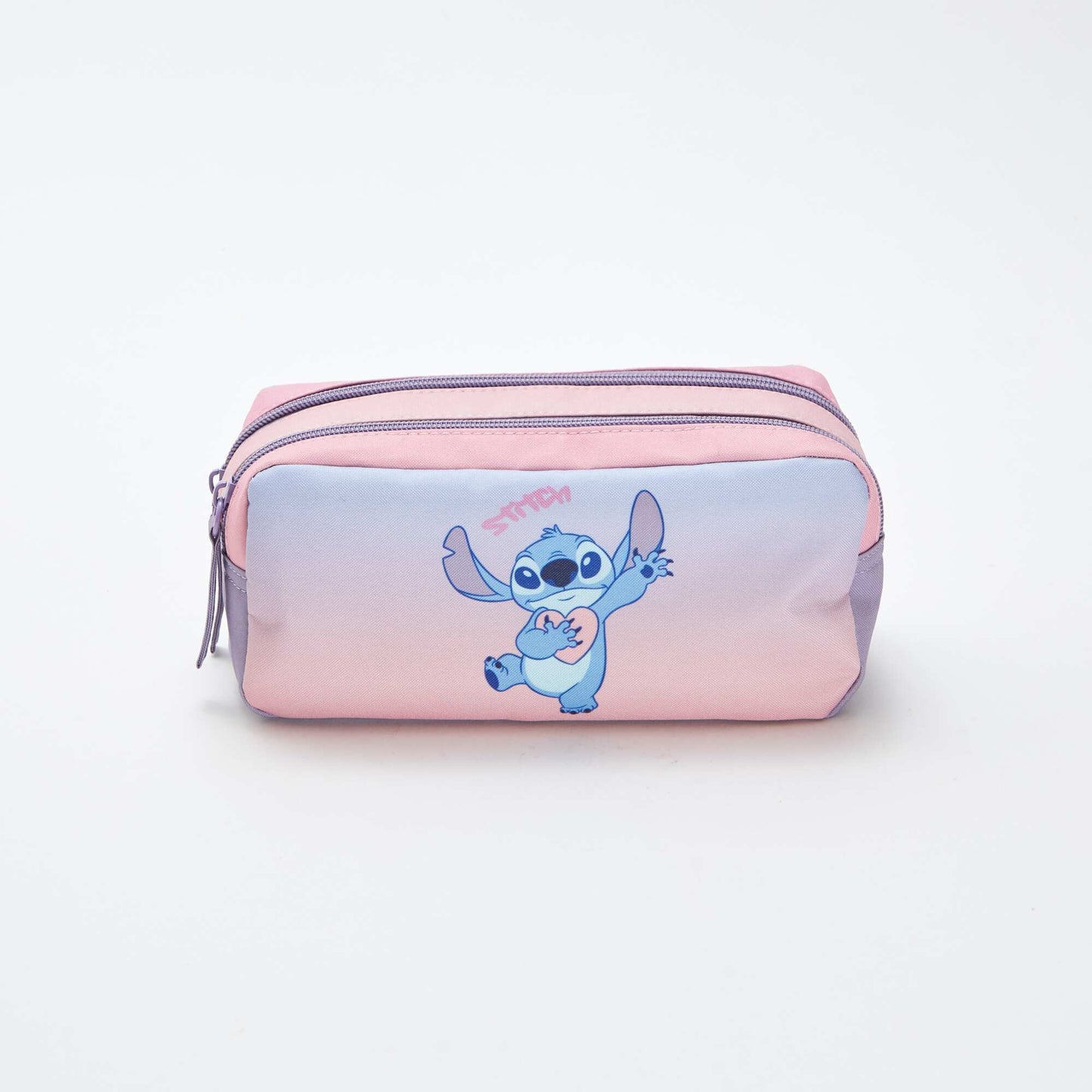 Trousse imprimée 'Stitch' VIOLET