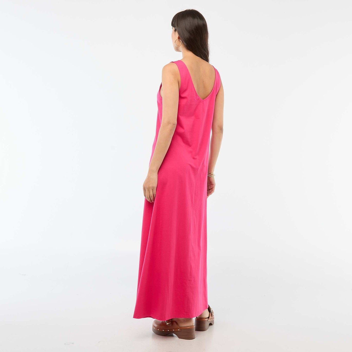 Robe débardeur longue ROSE