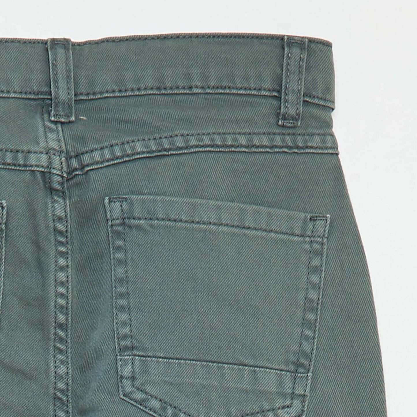 Pantalon droit - regular fit à 5 poches VERT