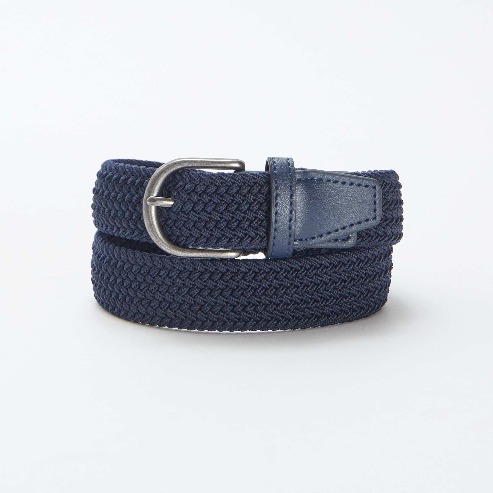 Ceinture tressée BLEU