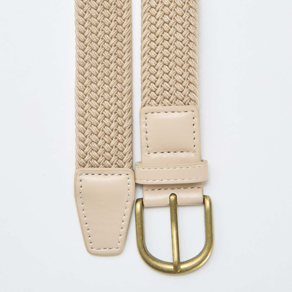 Ceinture tressée BEIGE