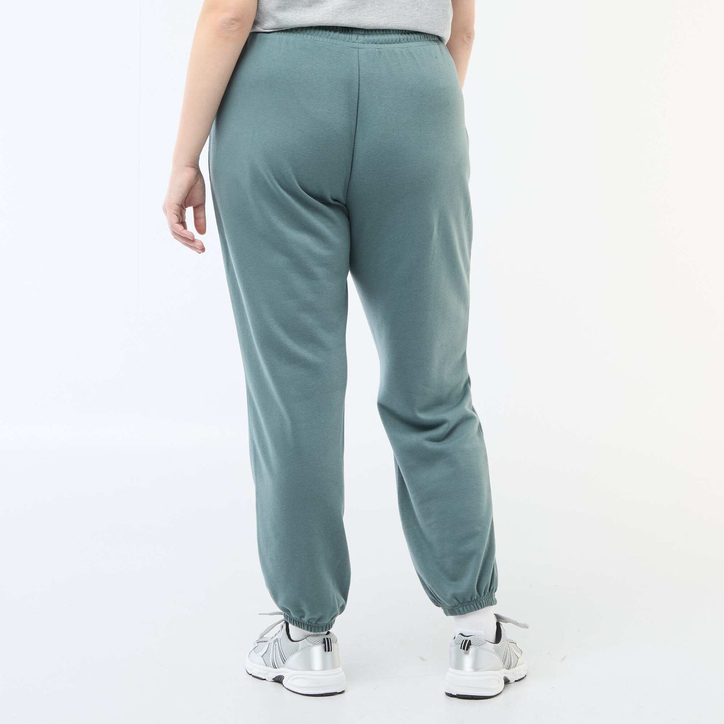 Jogging de sport en french terry VERT