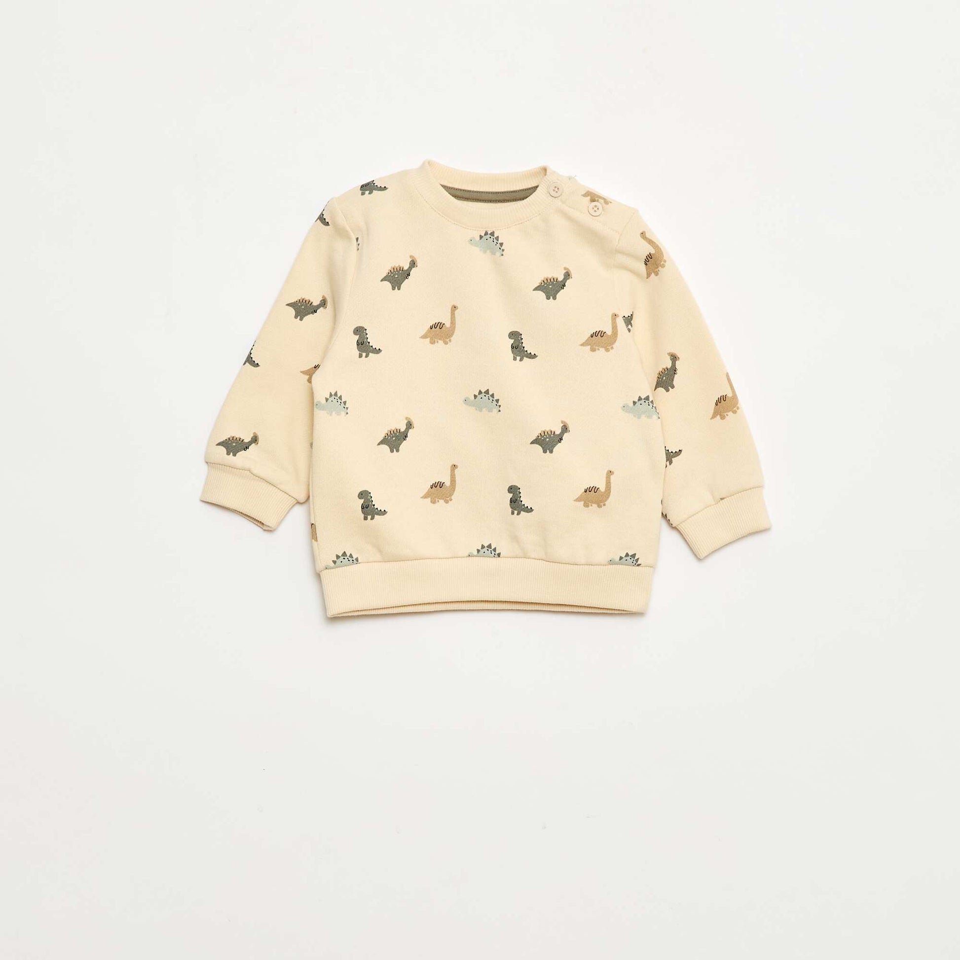 Ensemble 2 pièces sweat + pantalon BLANC