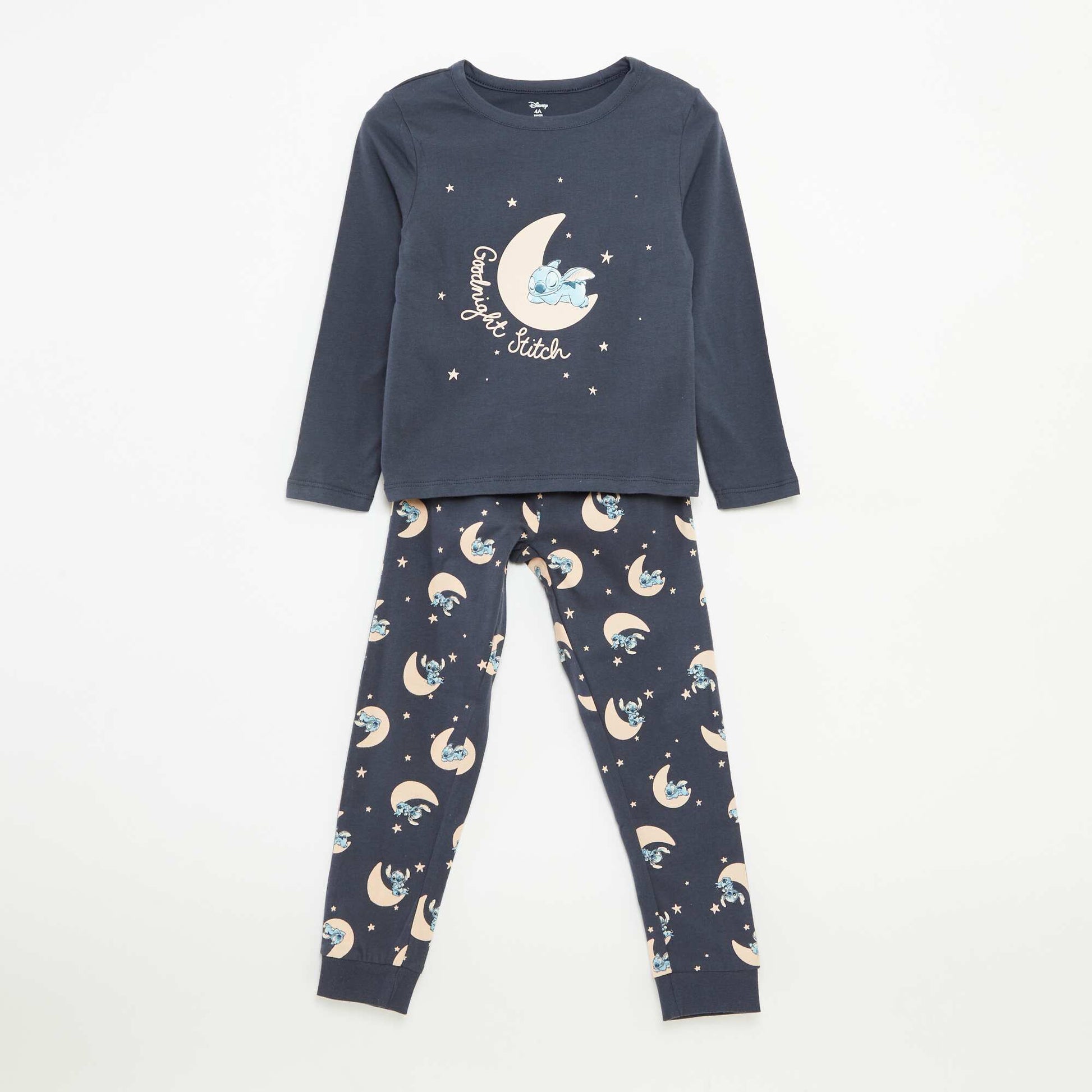 Ensemble de pyjama t-shirt + pantalon - 2 pièces BLEU