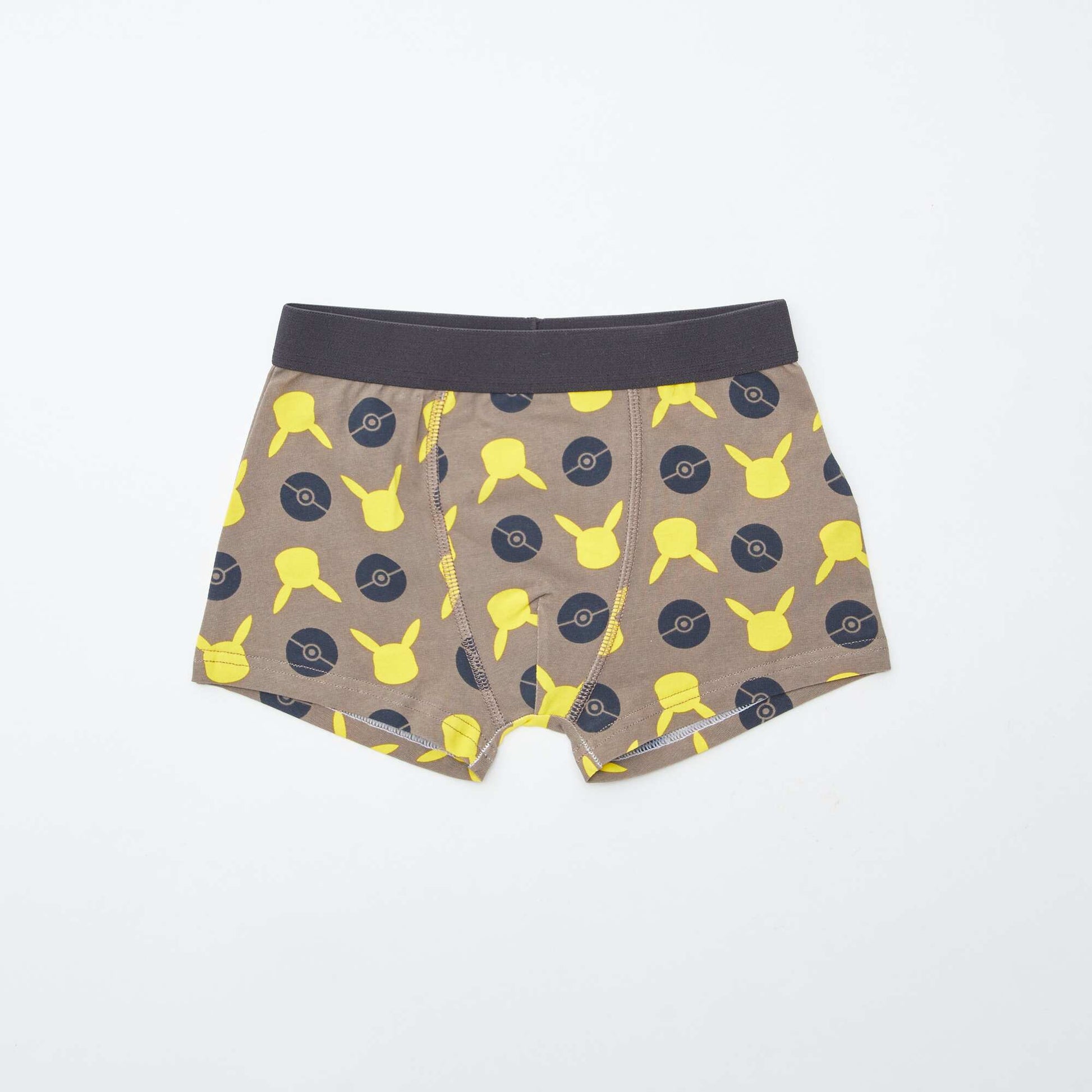 Lot de 2 boxers 'Pokémon' GRIS/NOIR