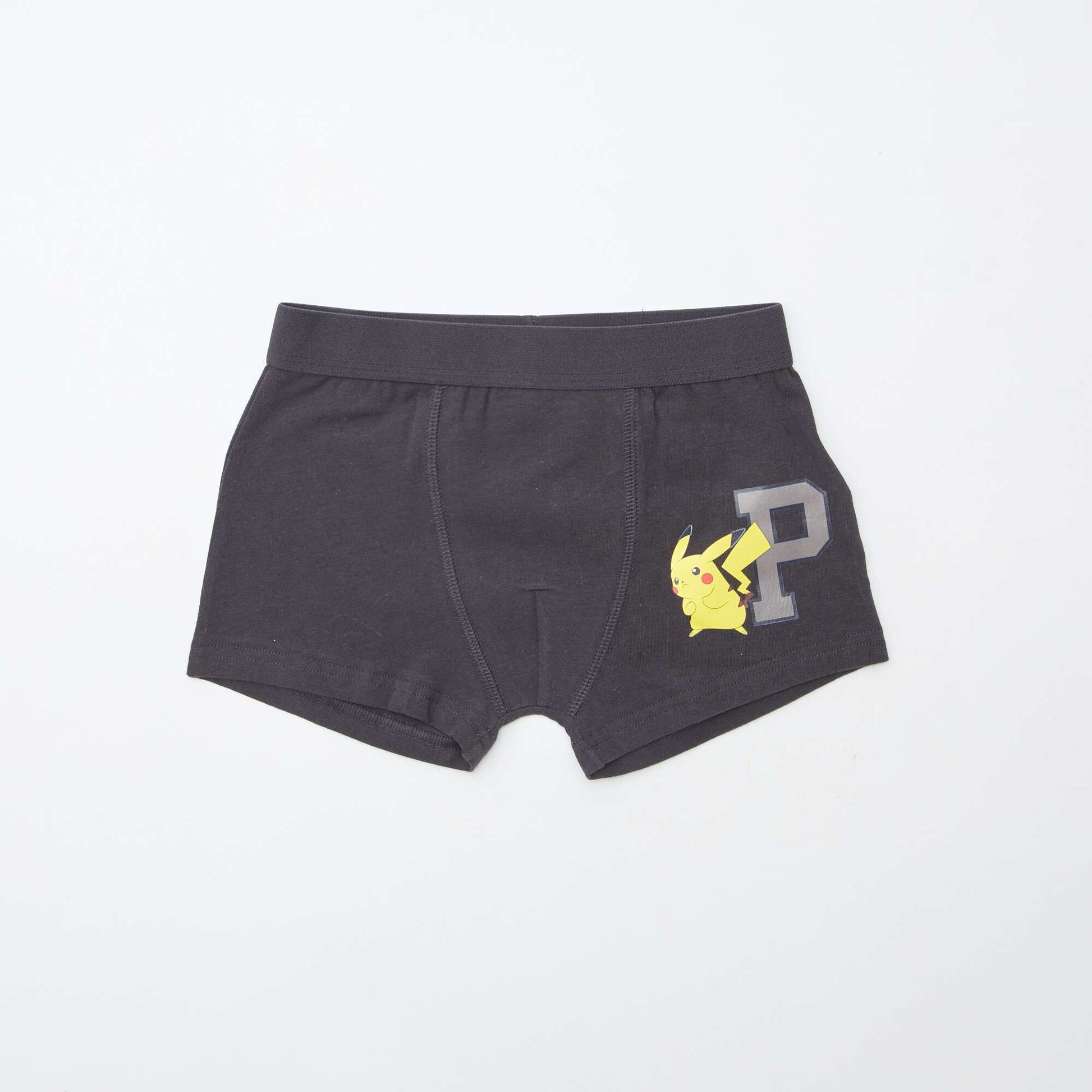 Lot de 2 boxers 'Pokémon' GRIS/NOIR