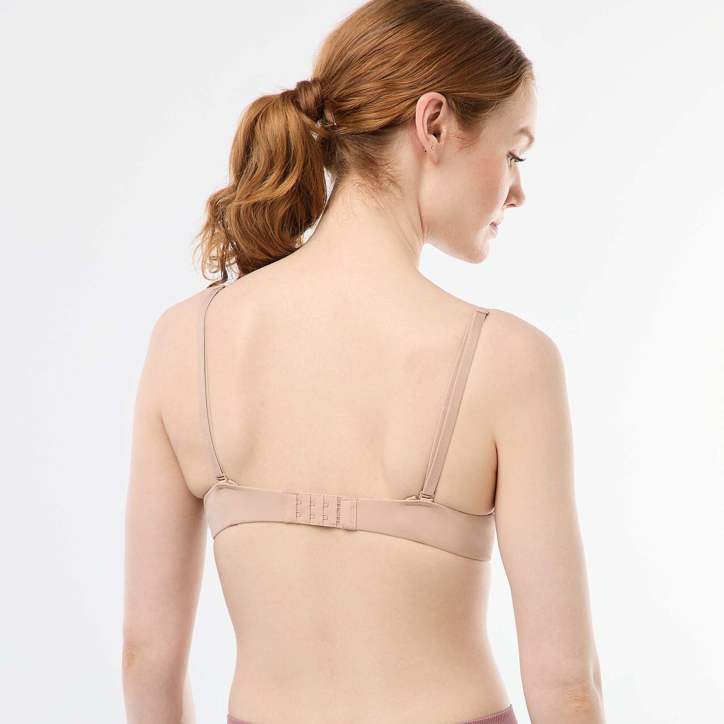 Soutien-gorge push-up invisible en microfibre ROSE