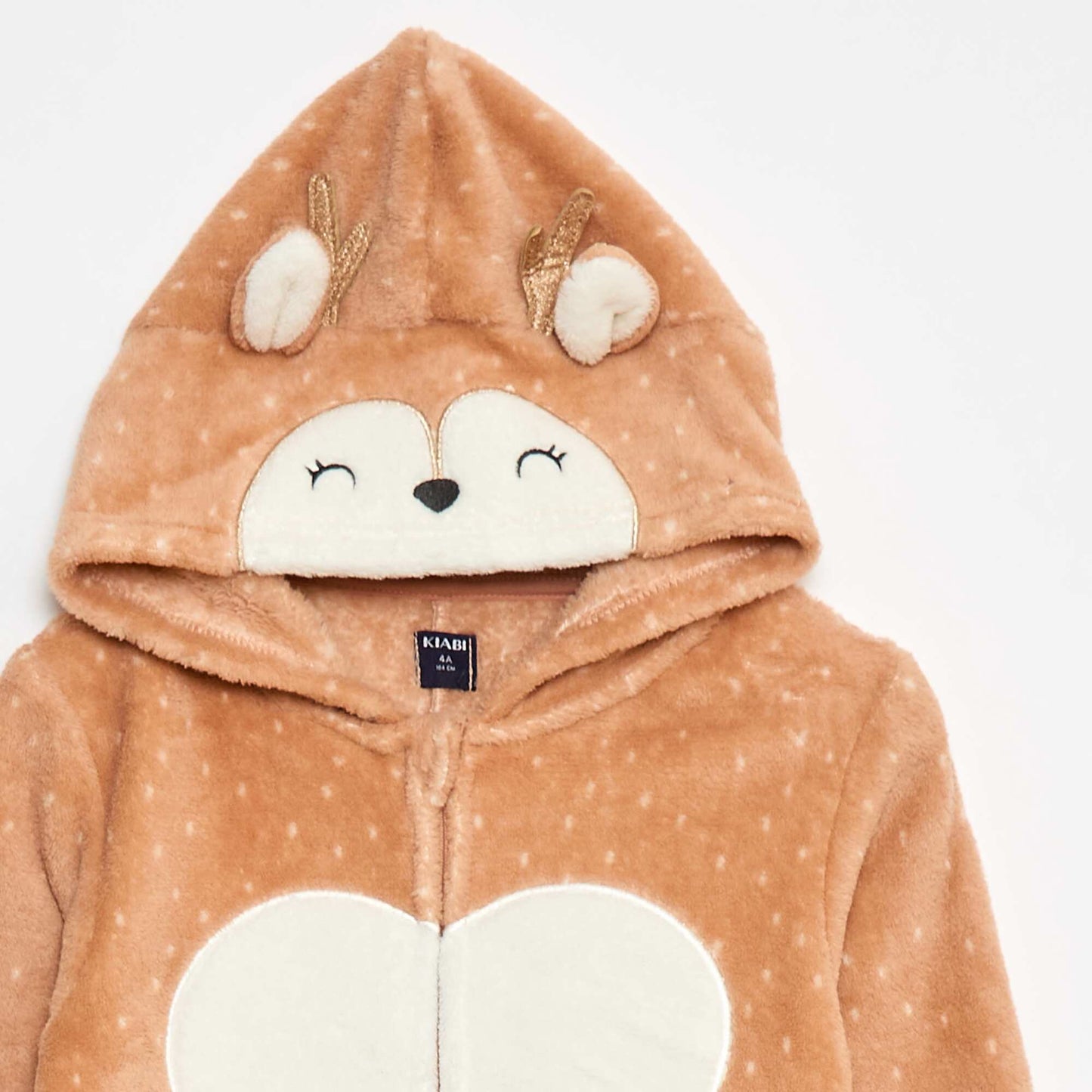 Combinaison nuit à capuche animée ROSE