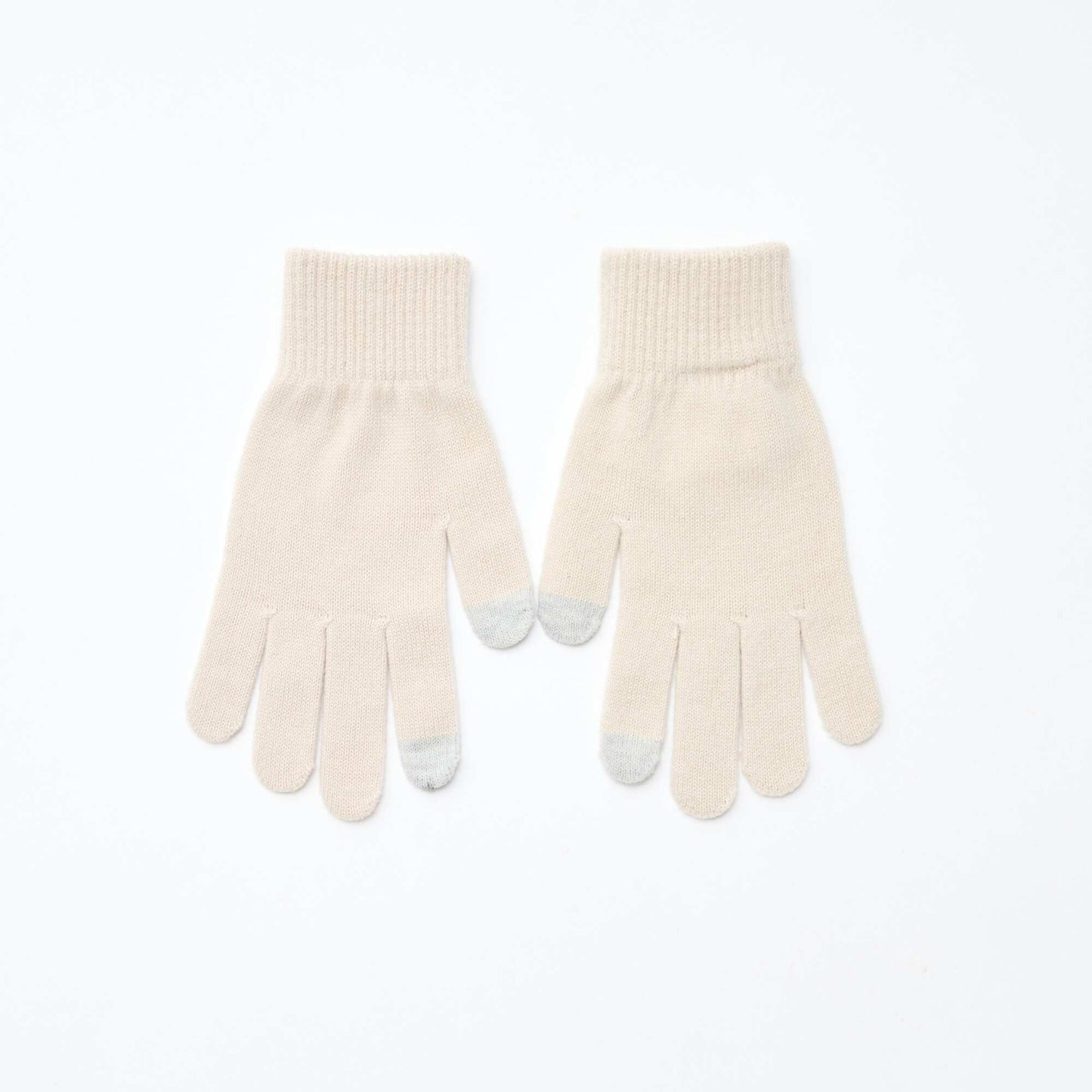Lot de 2 paires de gants BEIGE