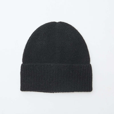 Bonnet en maille NOIR