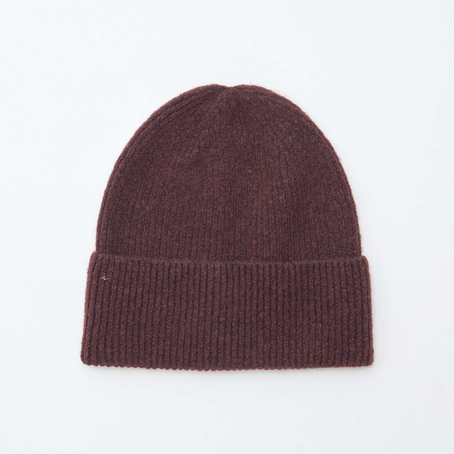 Bonnet en maille ROUGE