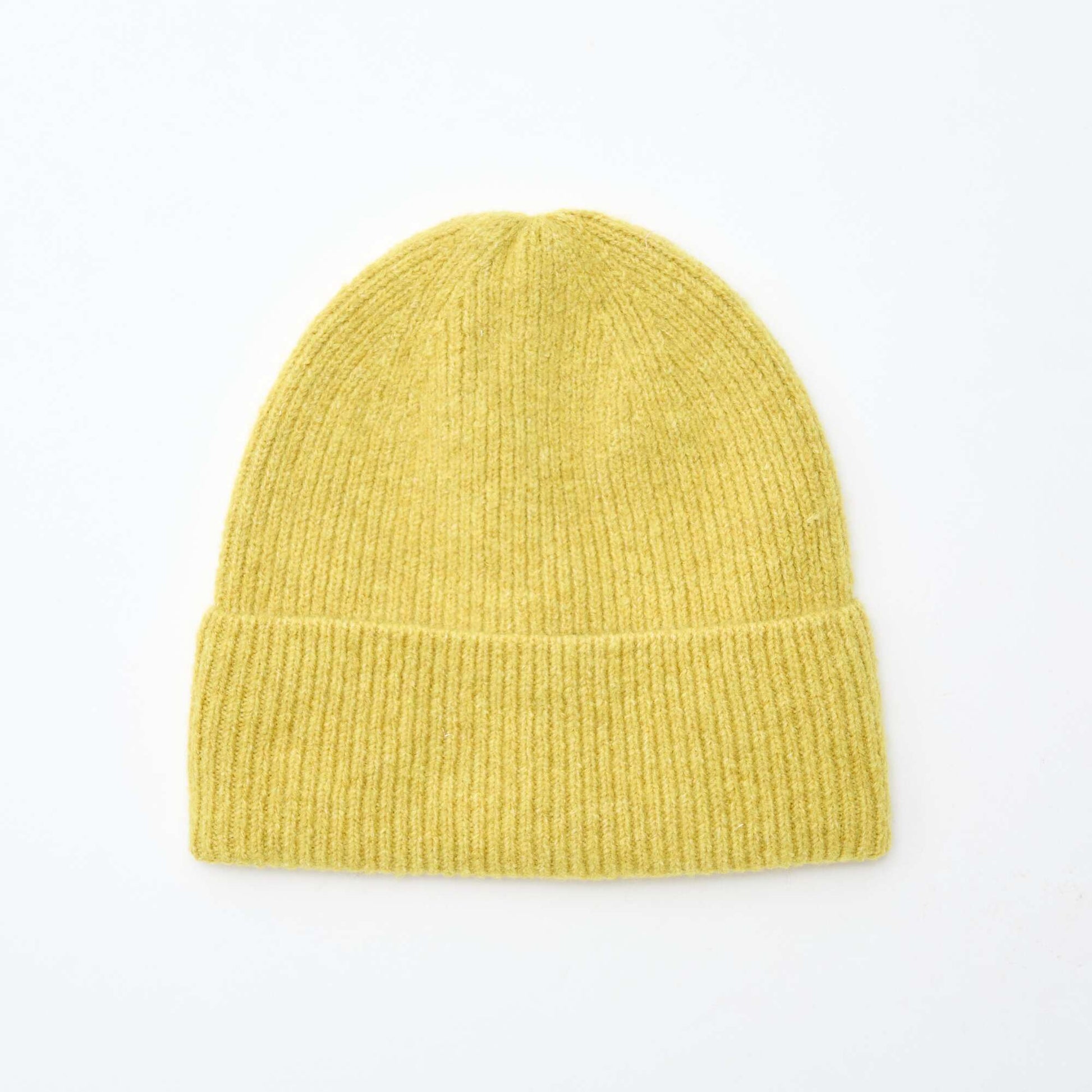 Bonnet en maille VERT