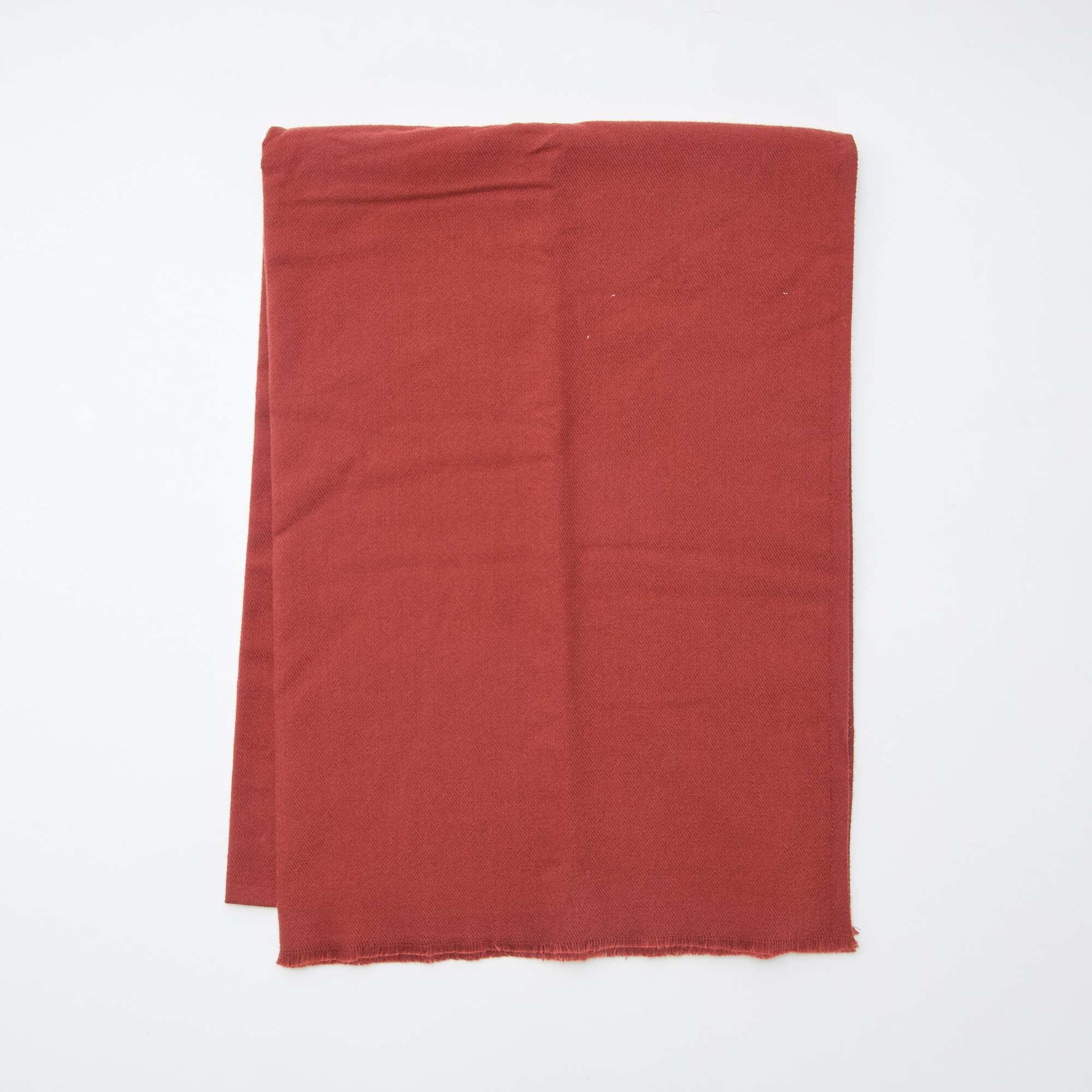 Echarpe en maille chaude et douce ORANGE