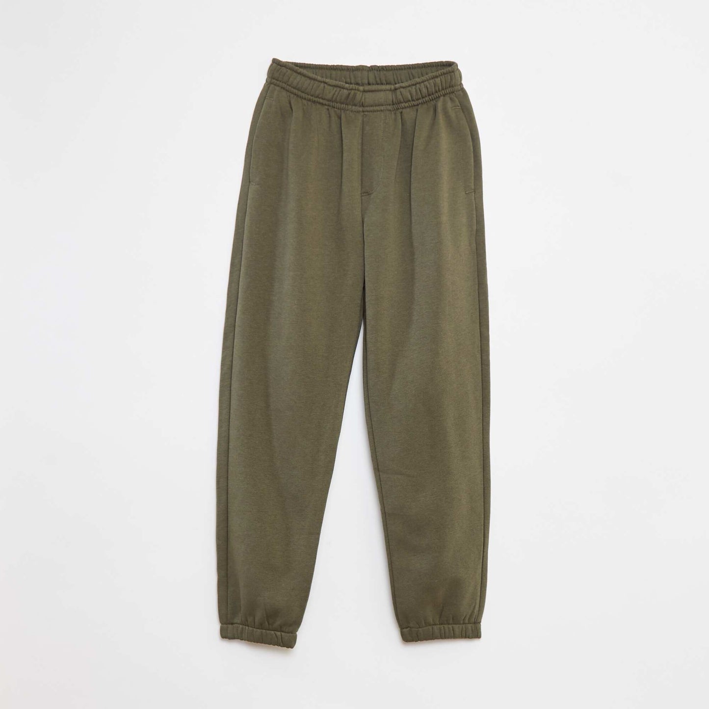 Lot 2 pantalons joggings en molleton KAKI