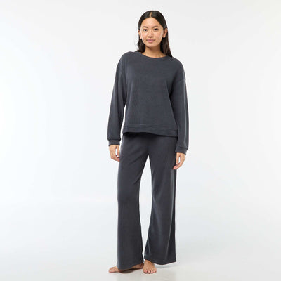 Ensemble de pyjama jersey uni BLEU