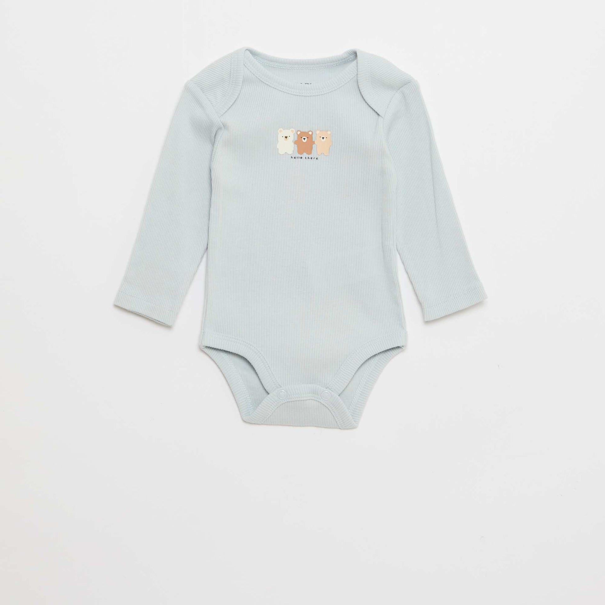 Ensemble dors-bien en molleton chaud & bodie VERT