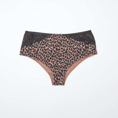 Culotte haute imprimé léopard LéOPARD