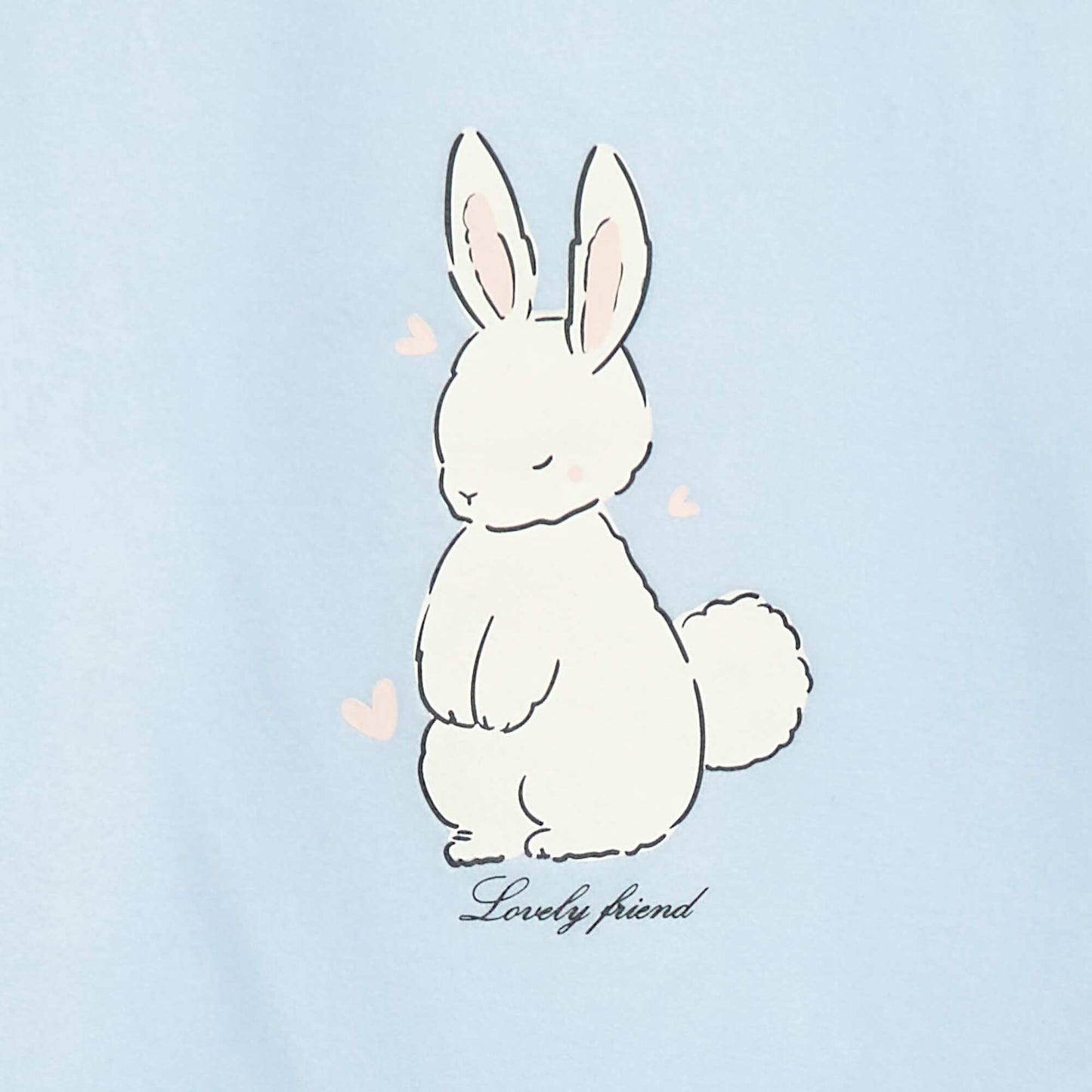 Pyjama long et chaud à motif BLEU