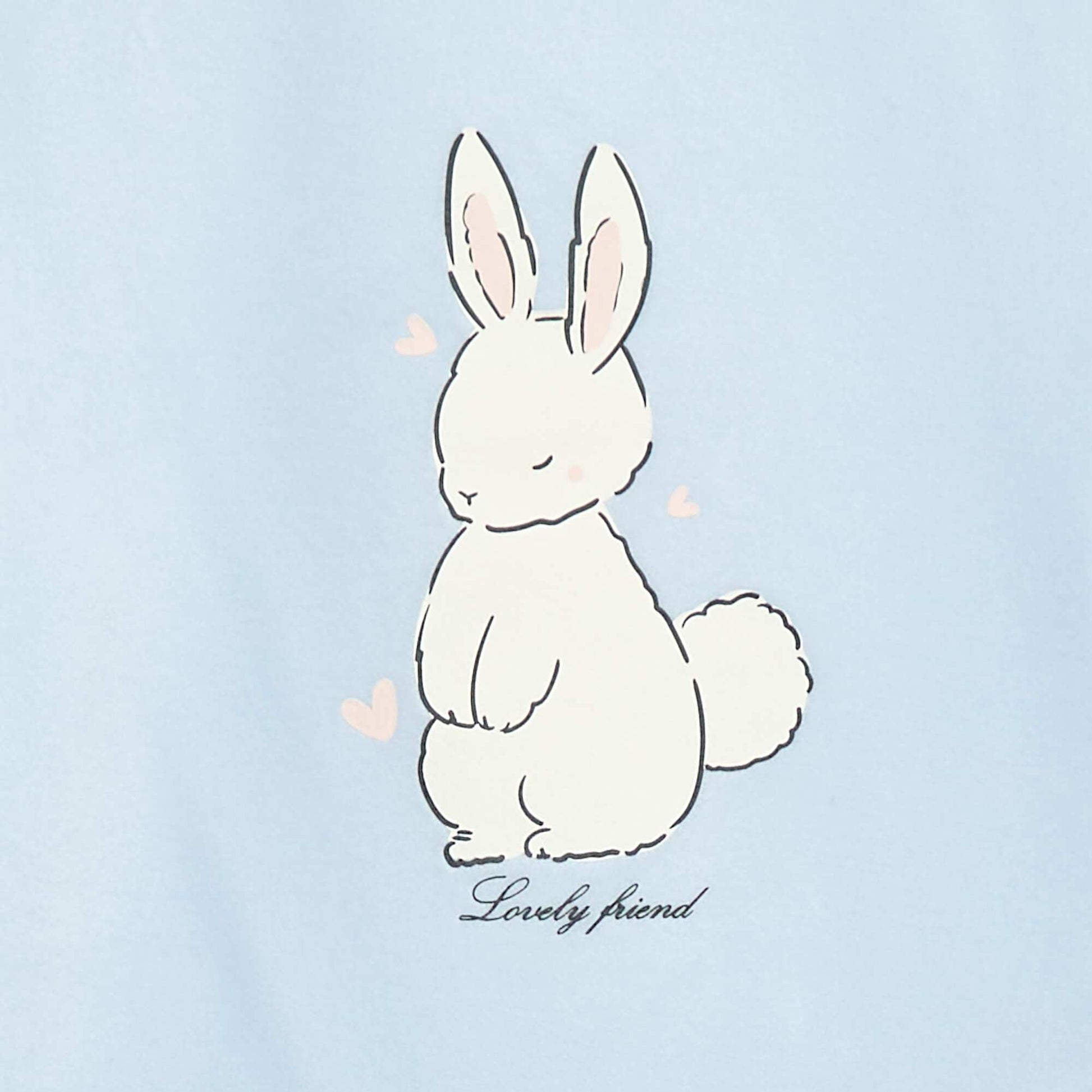 Pyjama long et chaud à motif BLEU