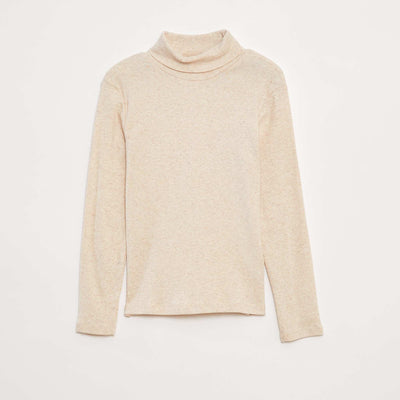 Sous-pull à col montant BEIGE