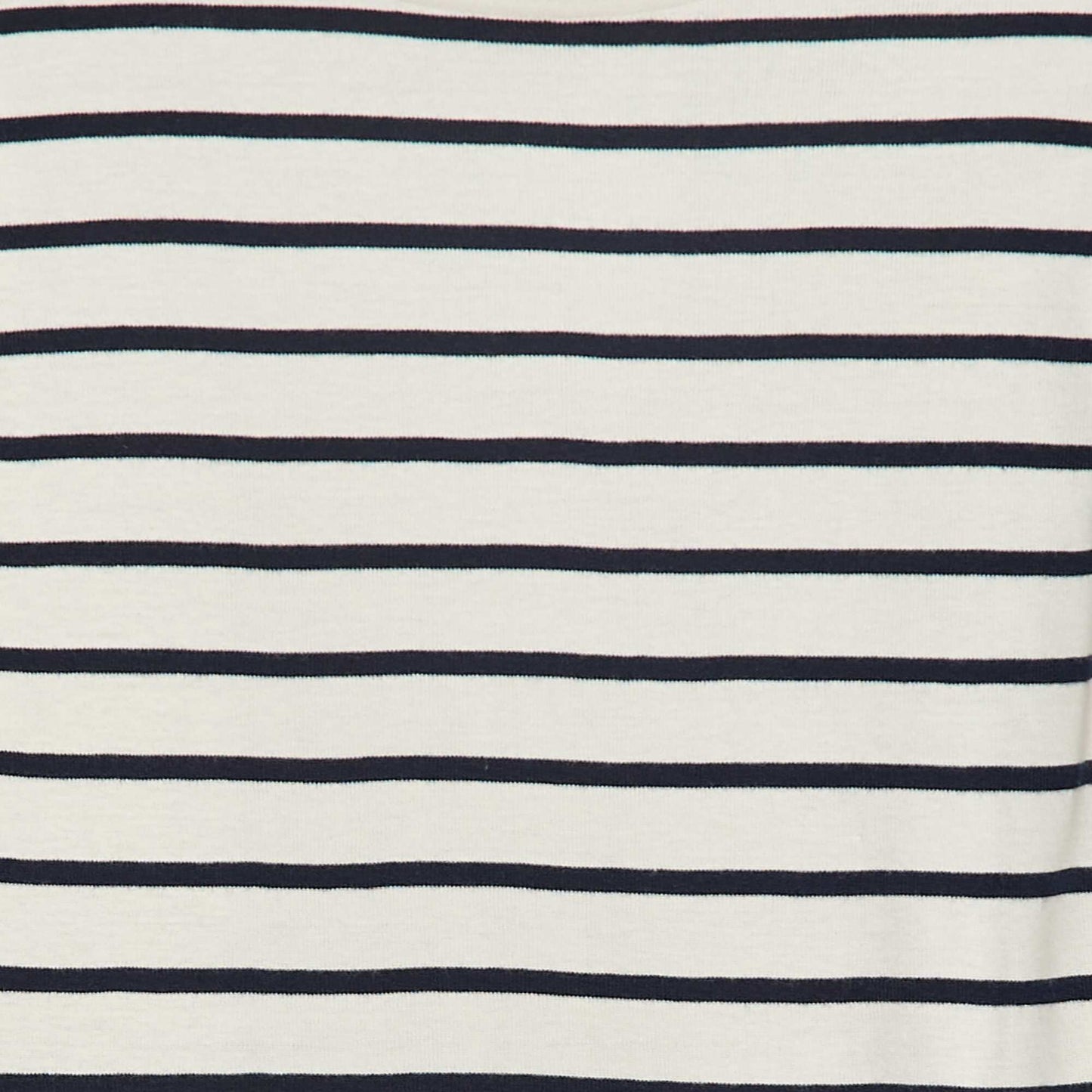 Sous-pull col roulé à rayures BLANC