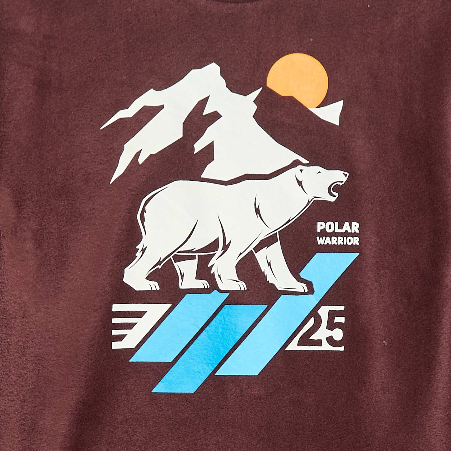 Pyjama polaire imprimé ROUGE
