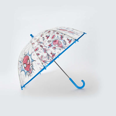 Parapluie transparent 'Spiderman' ROUGE
