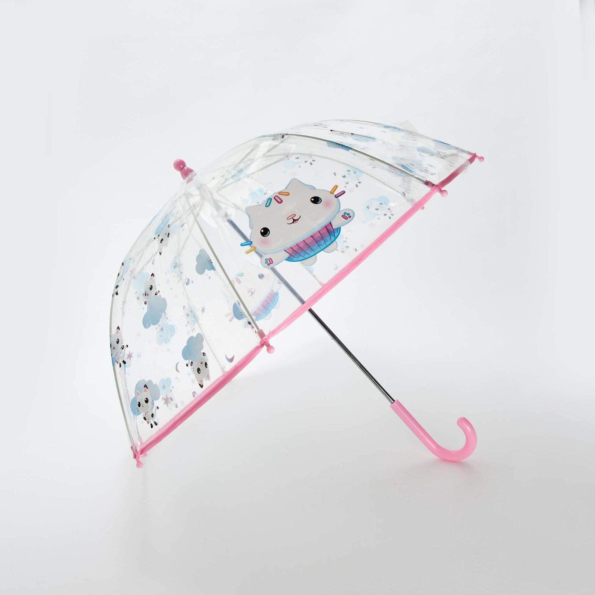 Parapluie transparent 'Gabby et la maison magique' ROSE