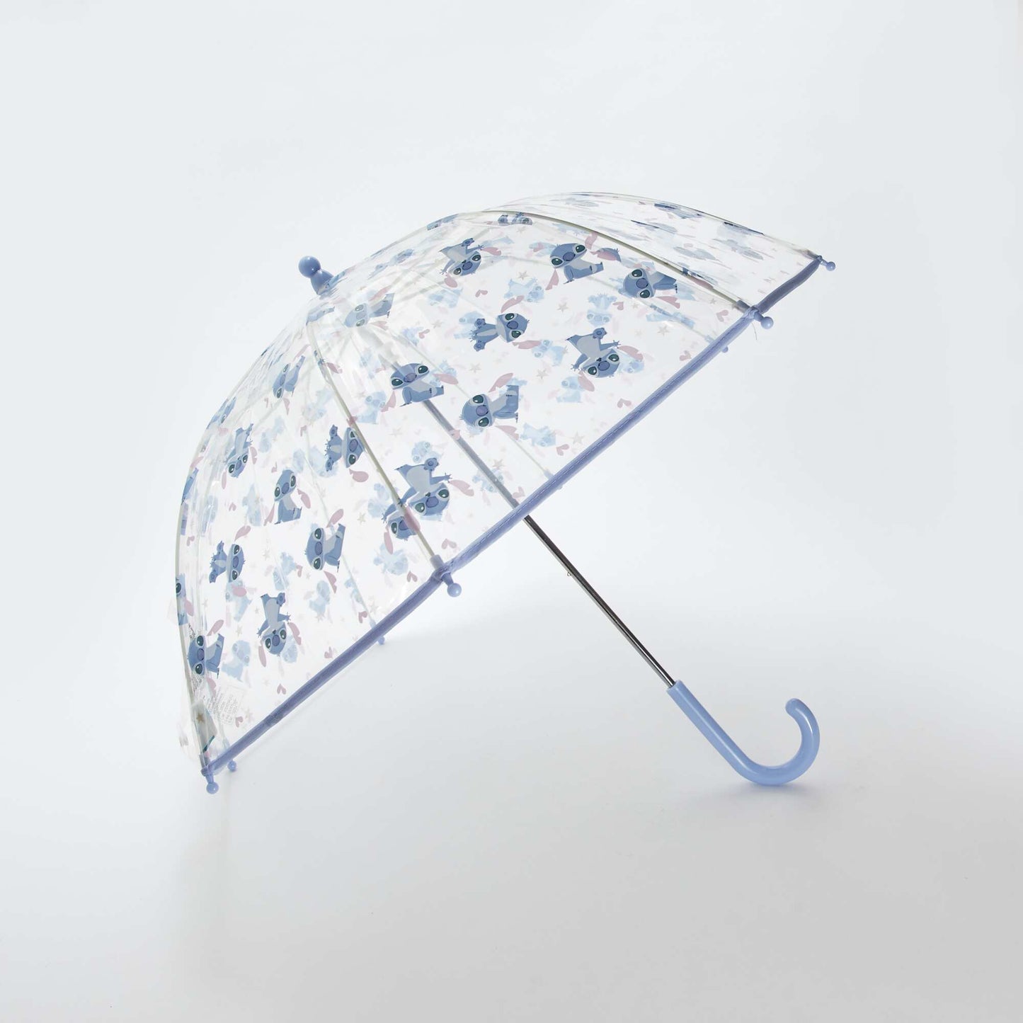 Parapluie transparent 'Stitch' VIOLET