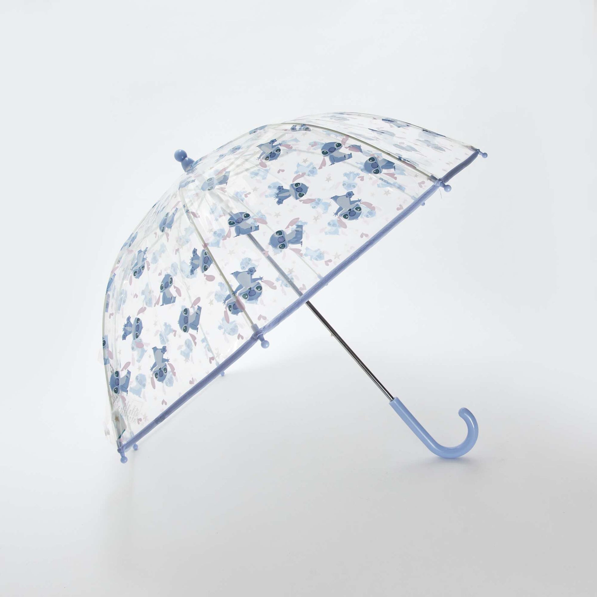 Parapluie transparent 'Stitch' VIOLET