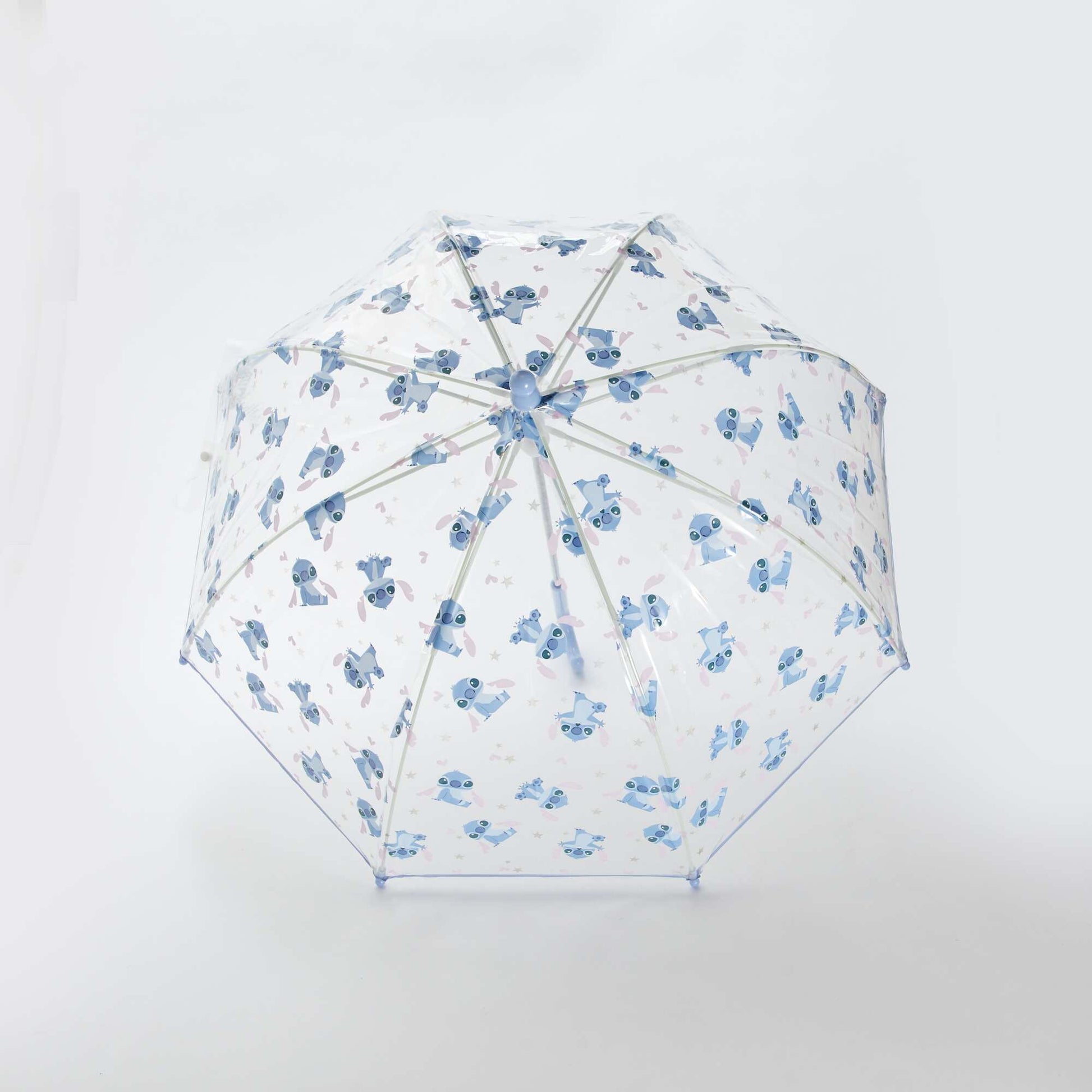 Parapluie transparent 'Stitch' VIOLET