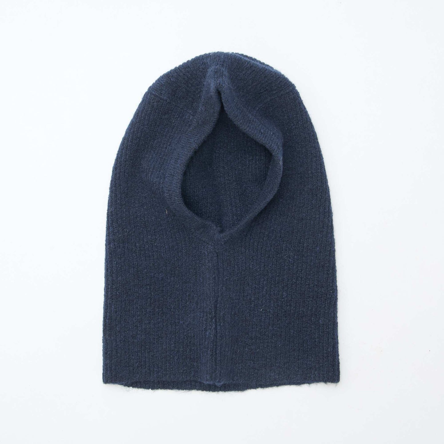 Cagoule maille chaude BLEU