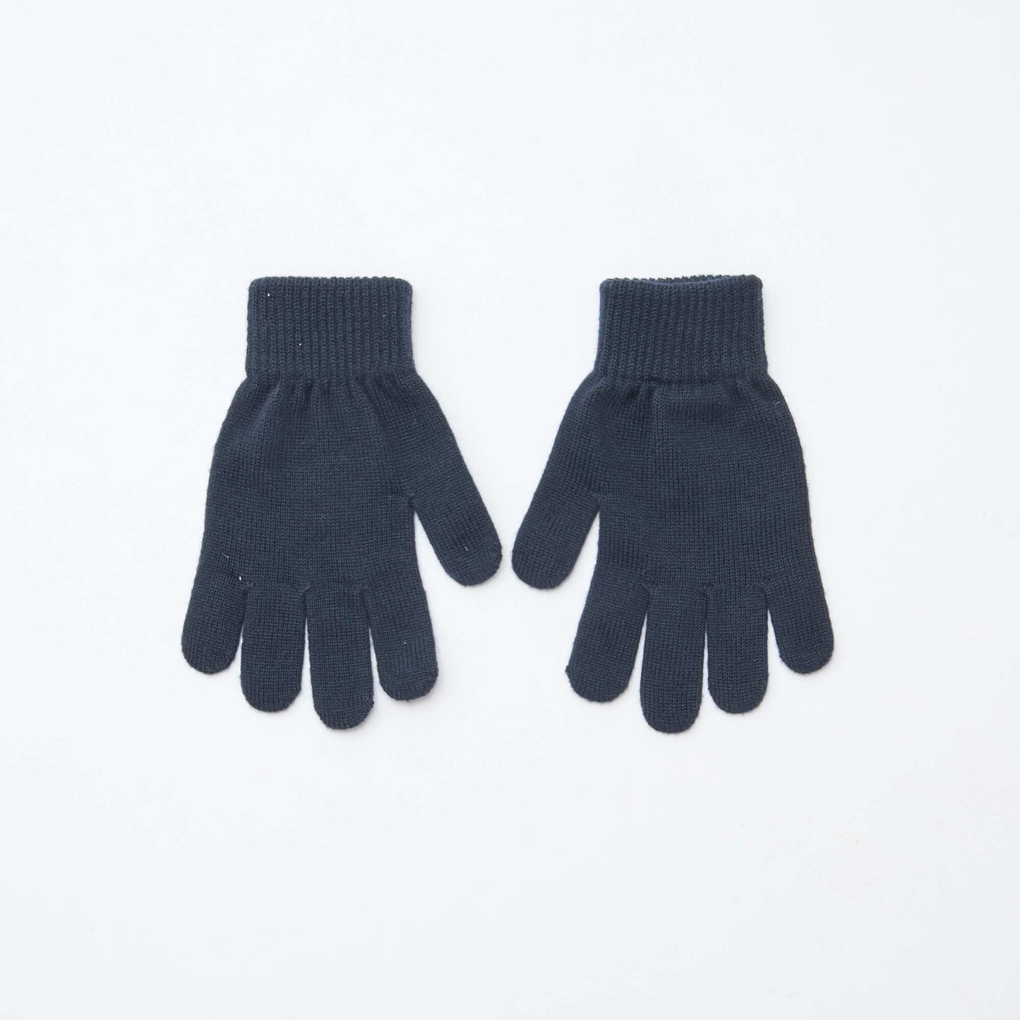 Lot de 2 paires de gants en maille BLEU