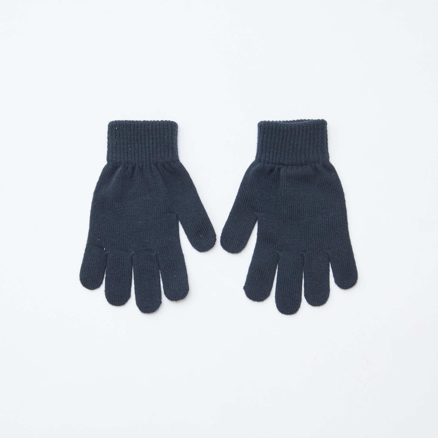 Lot de 2 paires de gants en maille BLEU