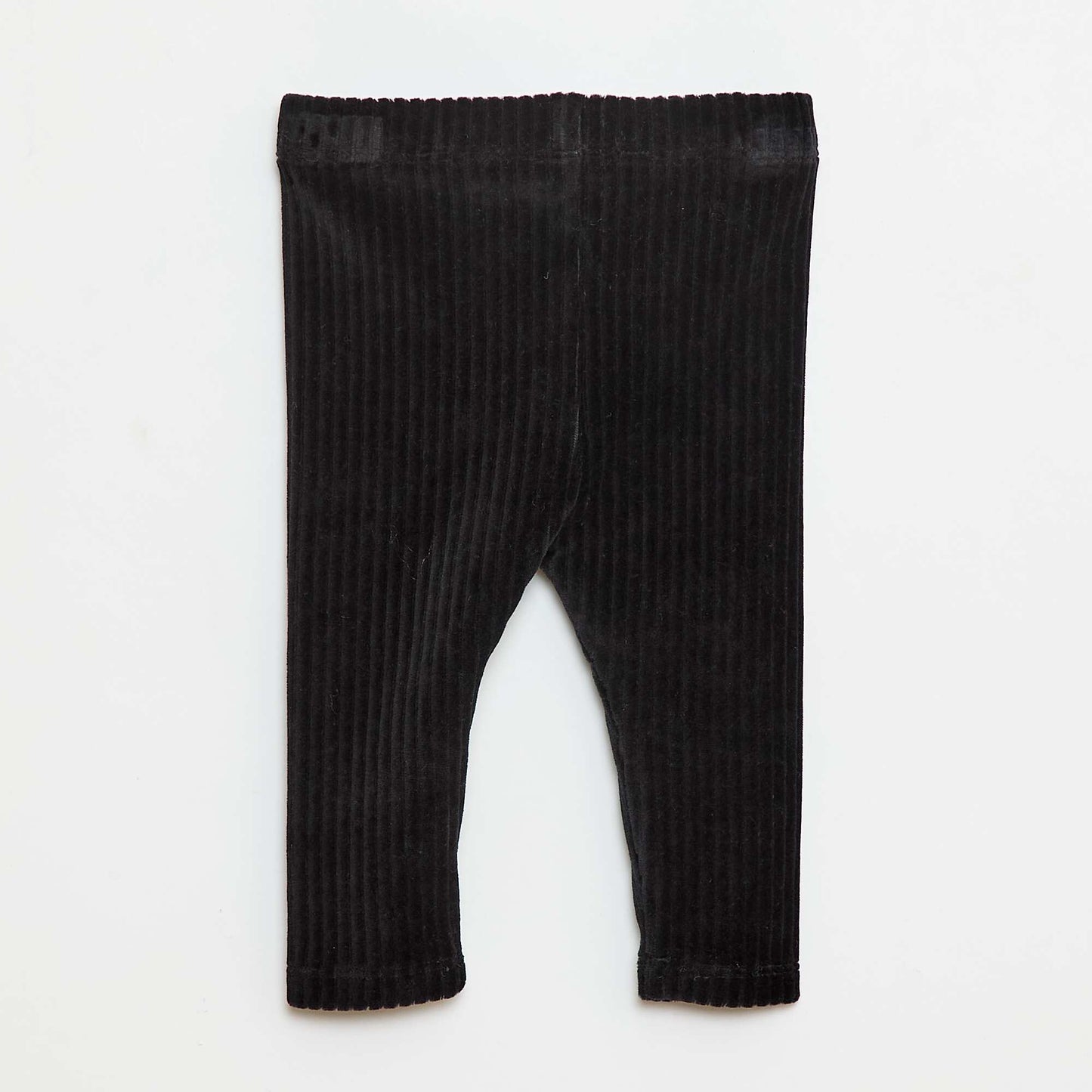 Pantalon legging en velours NOIR