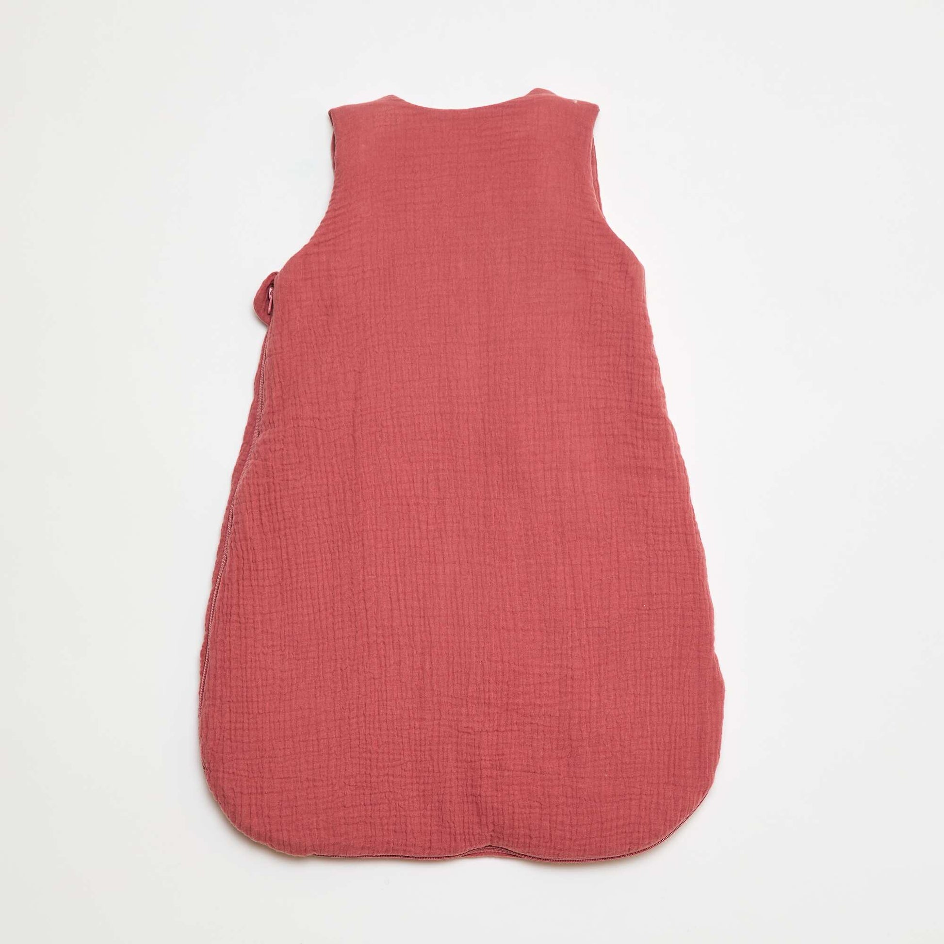 Gigoteuse en gaze de coton manches amovibles TOG 2 5 ROSE
