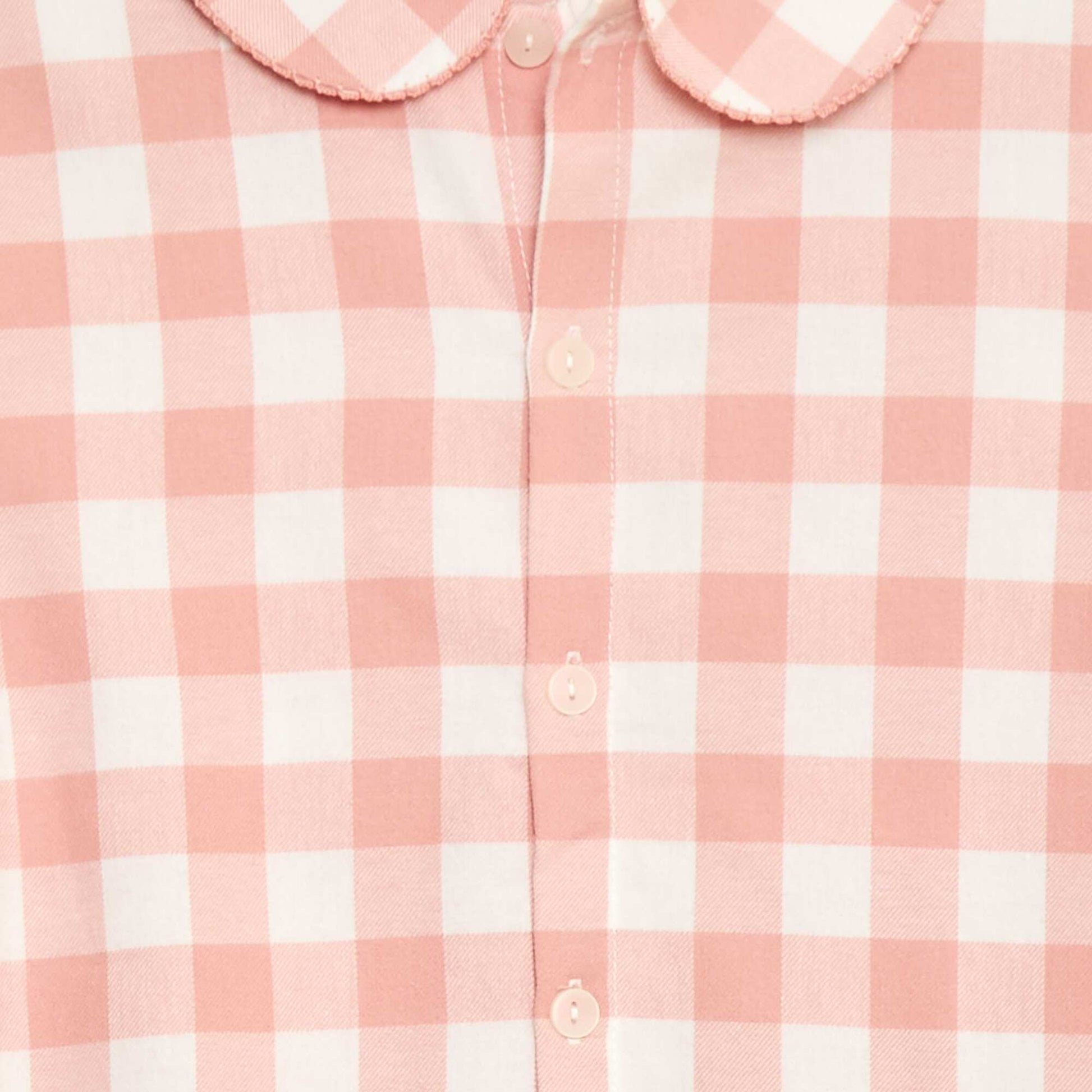 Ensemble de pyjama en flanelle de coton ROSE