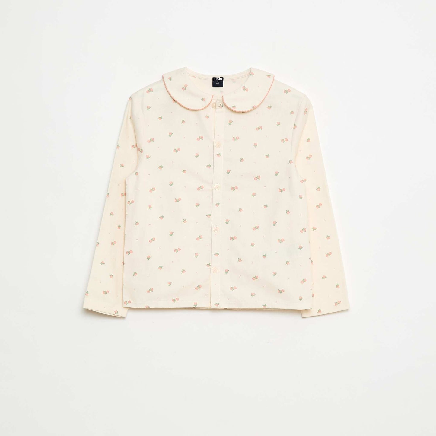 Ensemble de pyjama en flanelle de coton ROSE