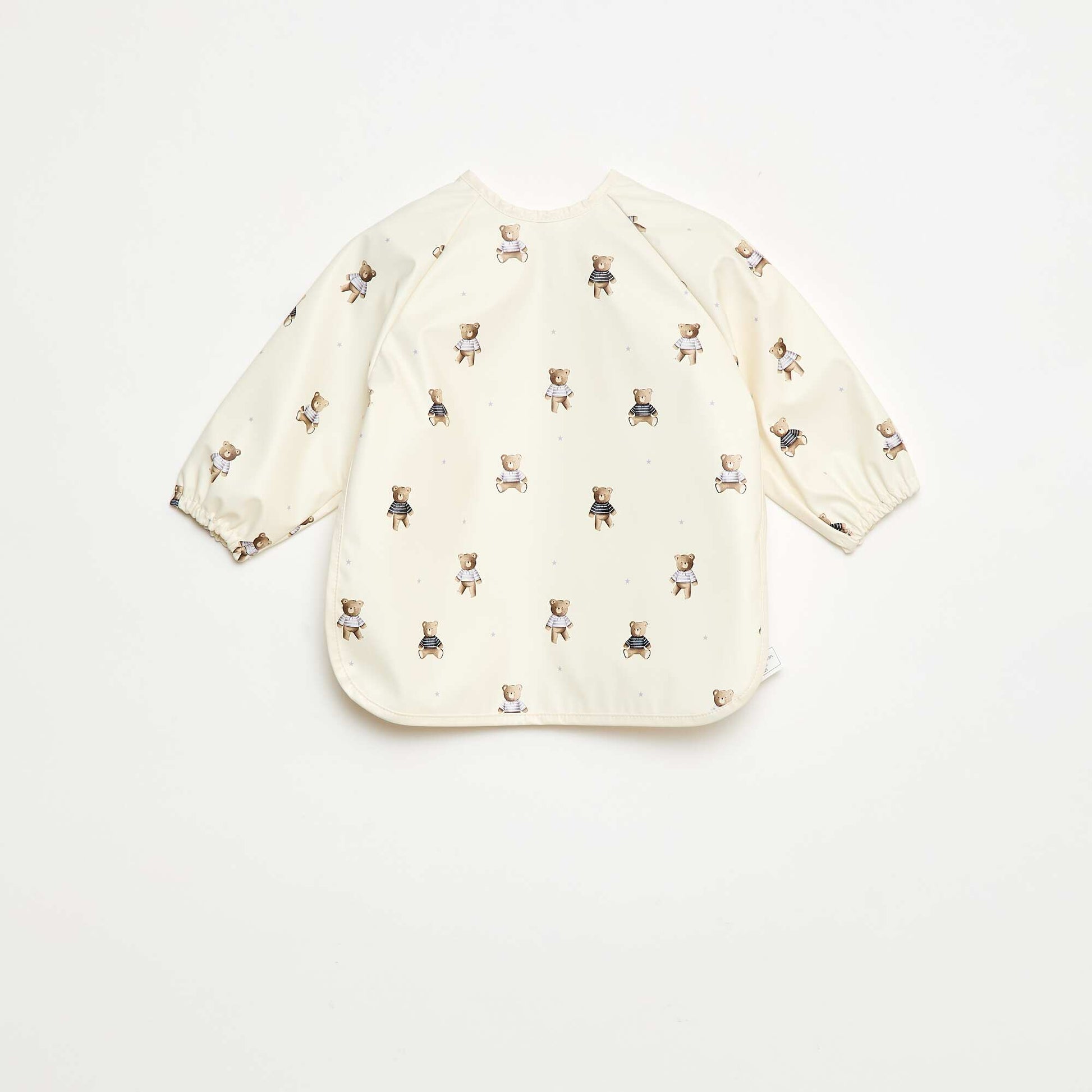 Bavoir tablier imperméable BLANC