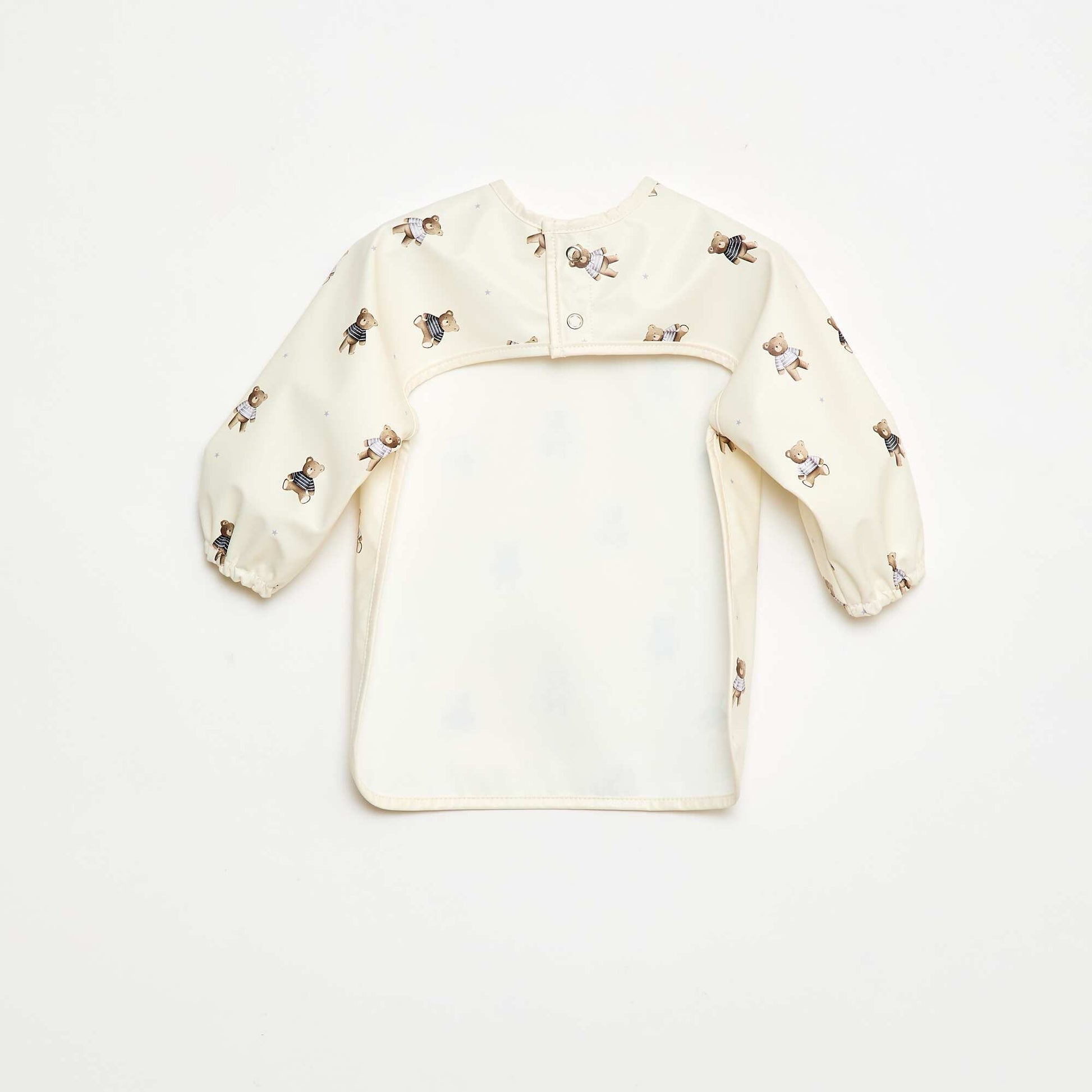 Bavoir tablier imperméable BLANC