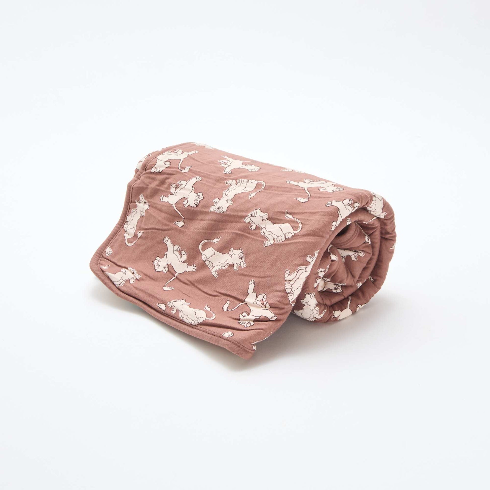 Couverture 'Simba' 'Disney' MARRON