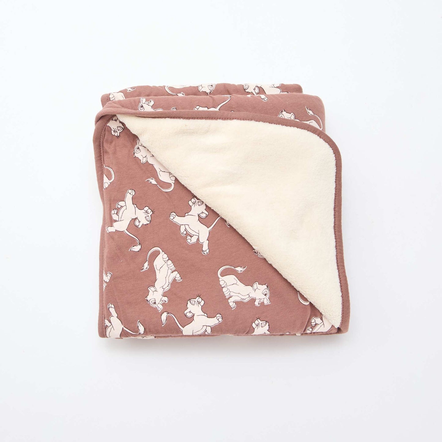 Couverture 'Simba' 'Disney' MARRON